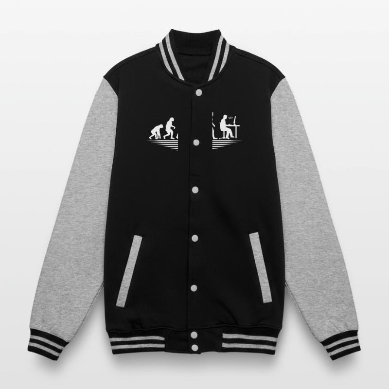 Coffee Coding Evolution Coder Developer Nerd Coffe College Sweat Jacket