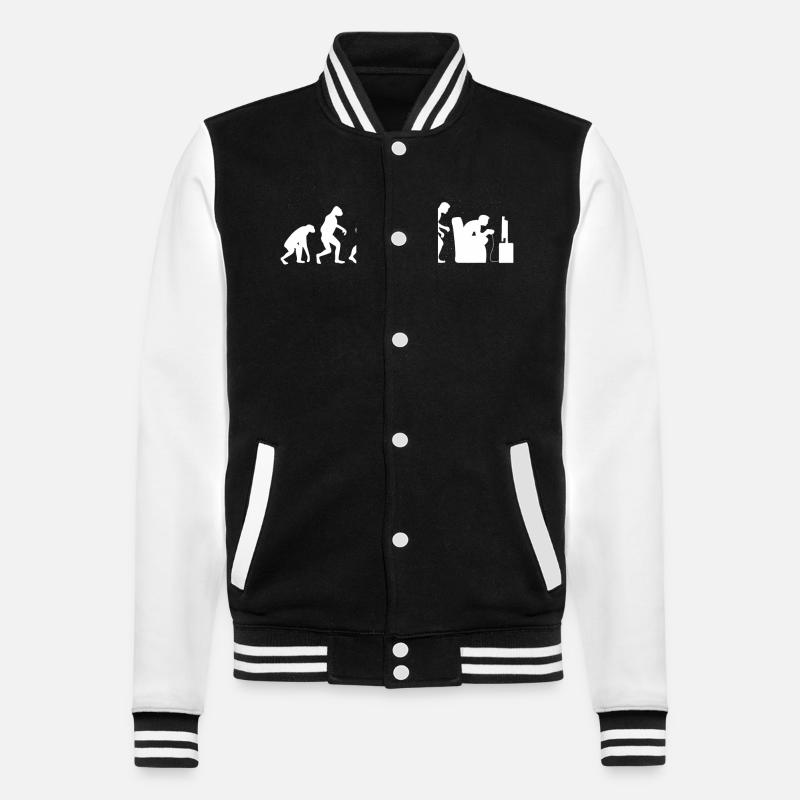 Gaming Evolution Gamer - College-Sweatjacke - Schwarz/Weiß