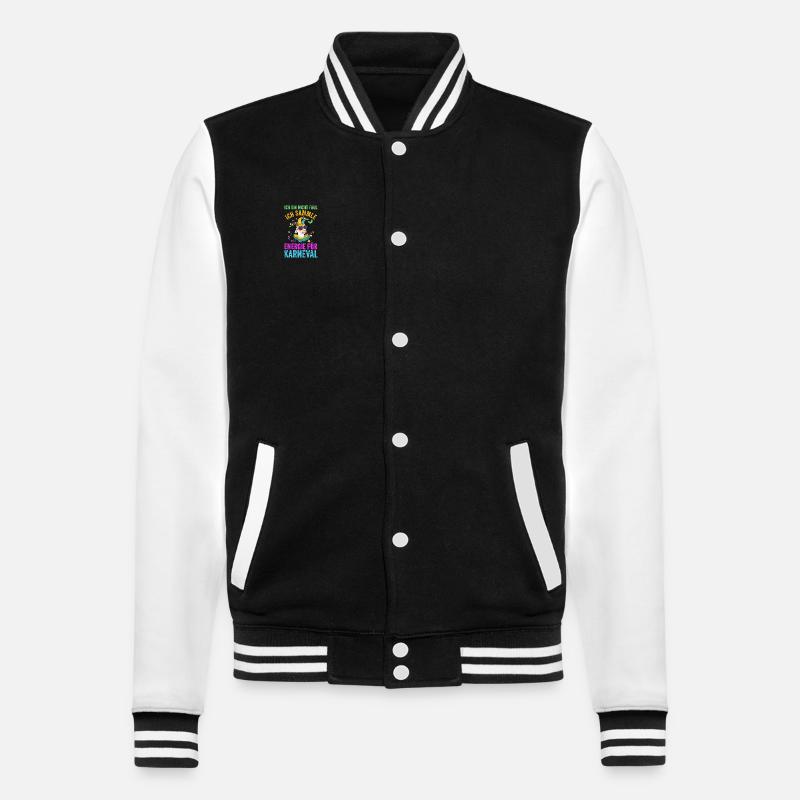 Costume de carnaval Carnaval - Veste Teddy - noir/blanc