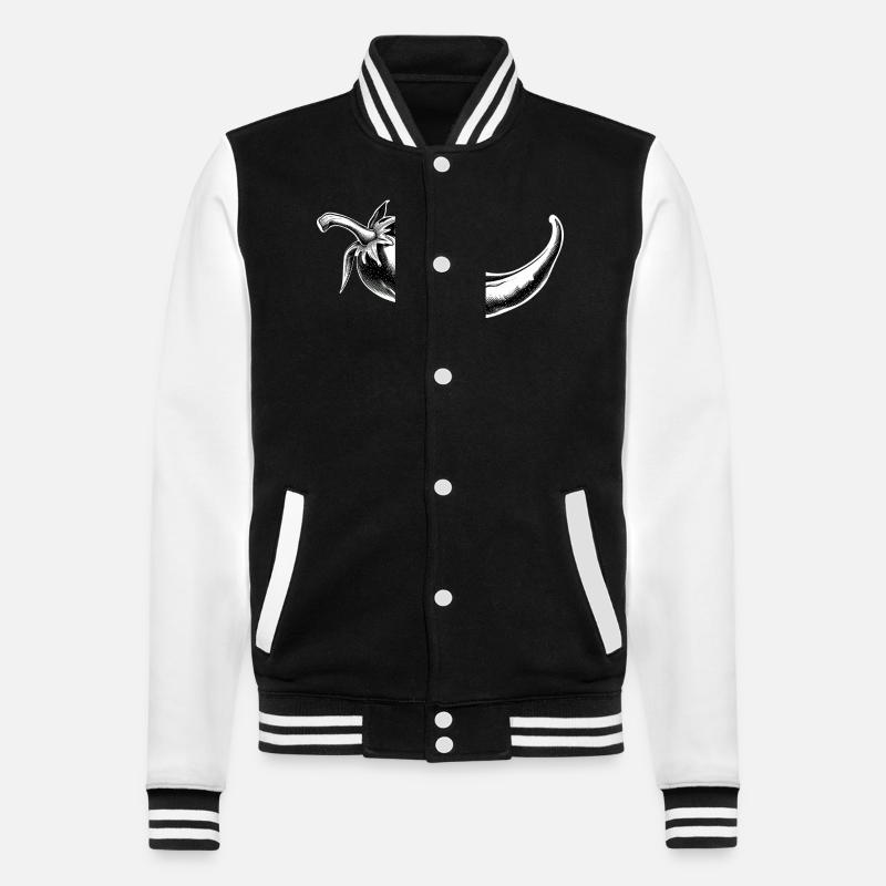 Piment - Veste Teddy - noir/blanc