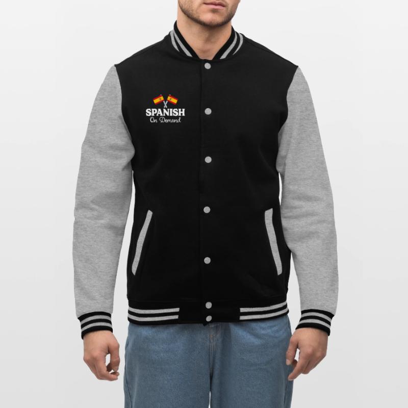 Spanish on request Spanish interpreter College Sweat Jacket