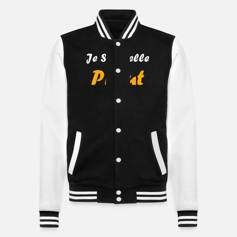 Je s'appelle prout - Veste Teddy - noir/blanc