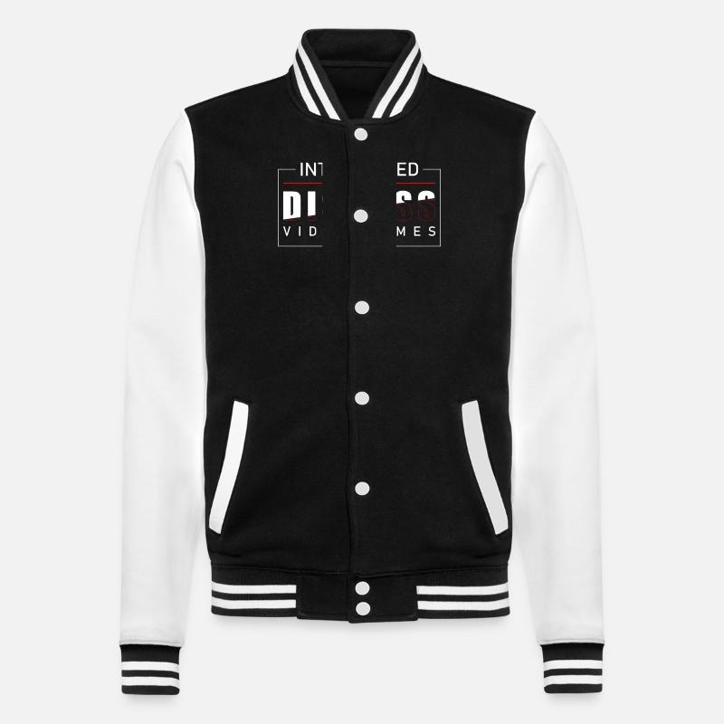 PC Nerd Gamer Graphismes - Veste Teddy - noir/blanc