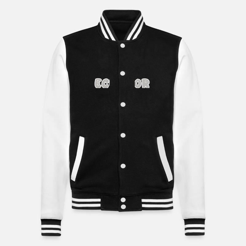 Ecuador als Ecuador - College-Sweatjacke - Schwarz/Weiß