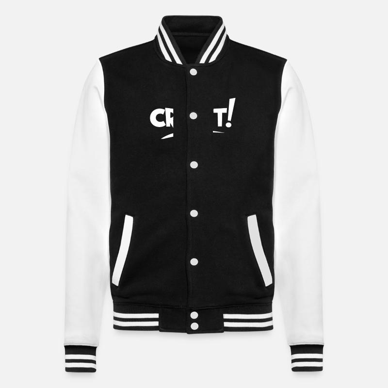 Ça craint! - Veste Teddy - noir/blanc