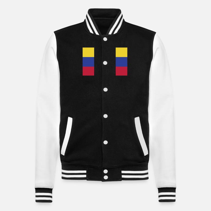 Drapeau du Venezuela - Veste Teddy - noir/blanc