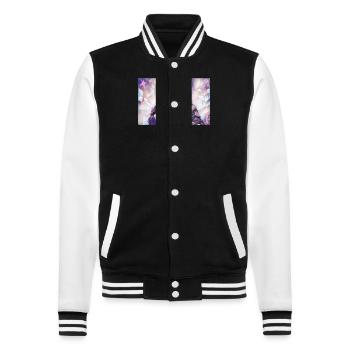 CPunk Lapin - Veste Teddy - noir/blanc - Devant - Nik (191cm) & Marisol (170cm)