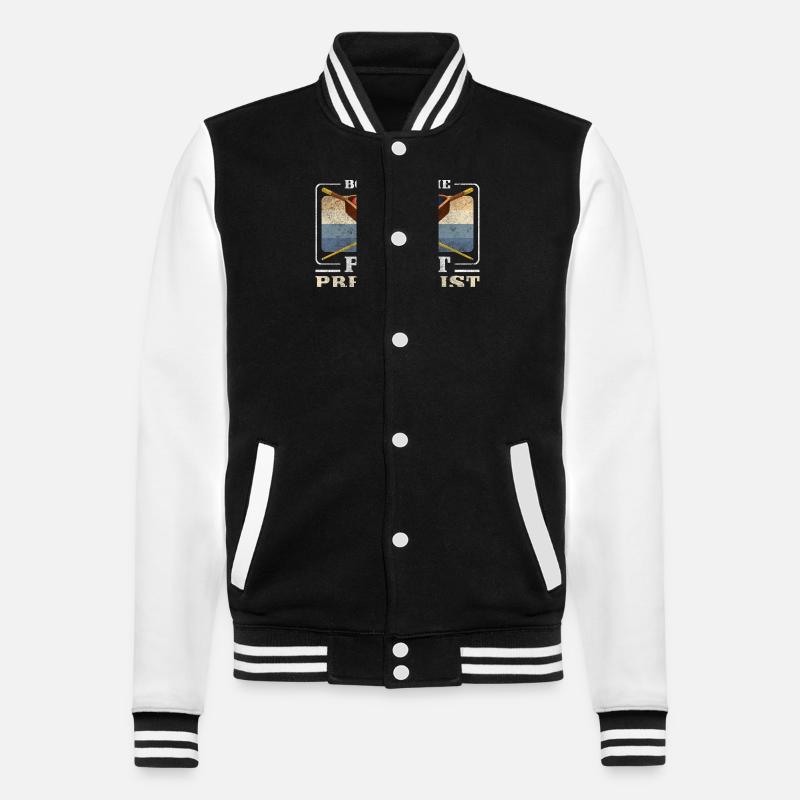 Billiard Game Balls Winner - College Sweat Jacket - black/white