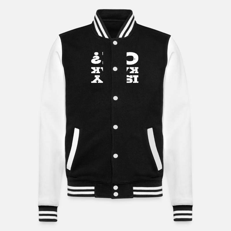 Kayaking Kayaking - College Sweat Jacket - black/white