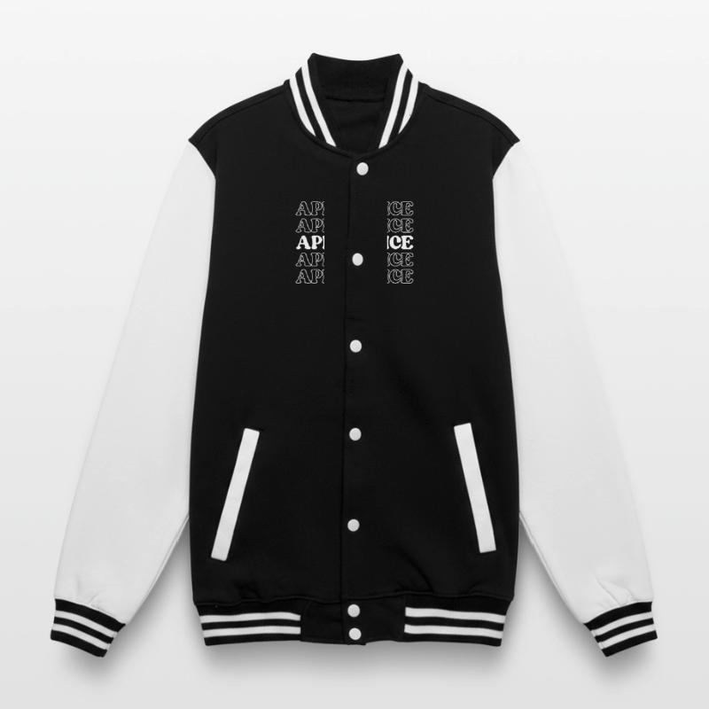 Apprentice Trainee Apprentice Novice Learner College Sweat Jacket
