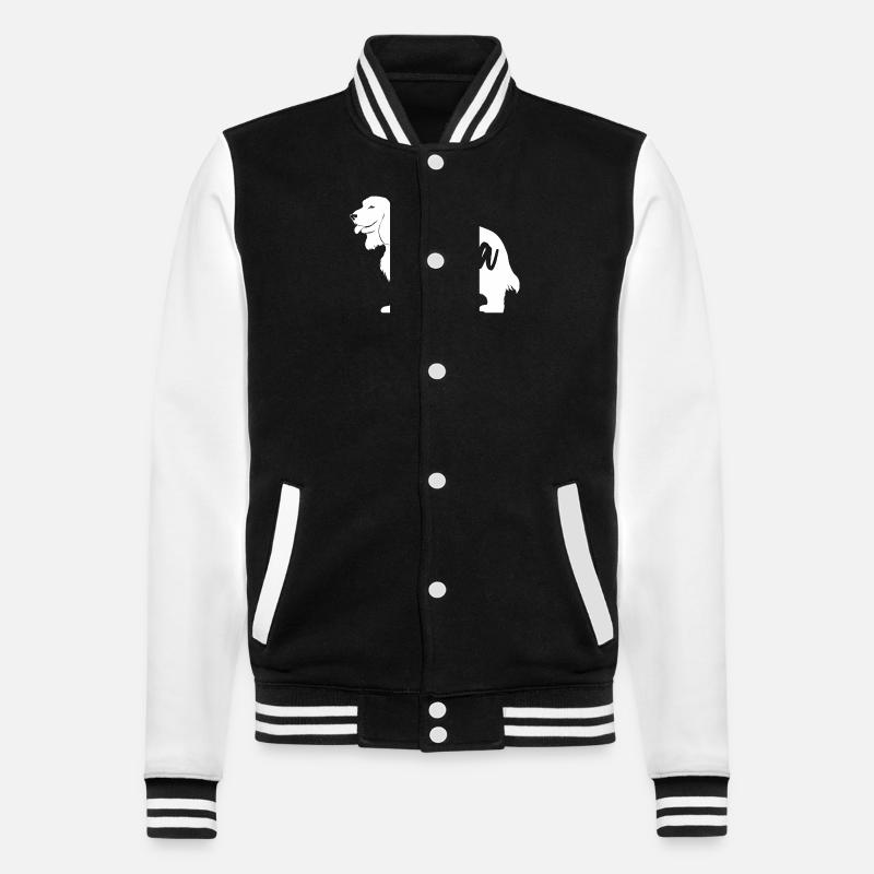 Cocker Spaniel - Veste Teddy - noir/blanc