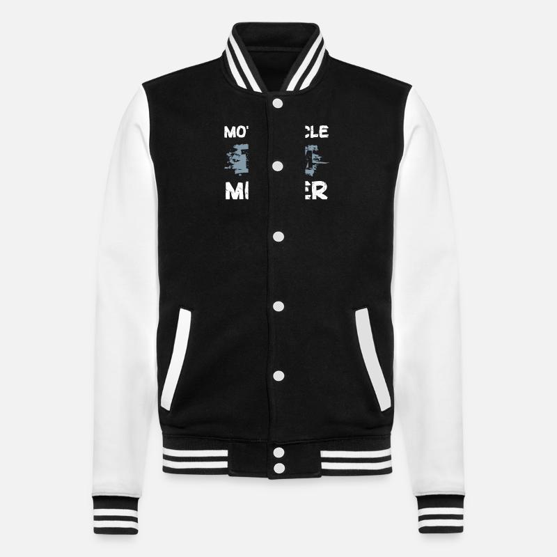 Équipe de motards - Veste Teddy - noir/blanc