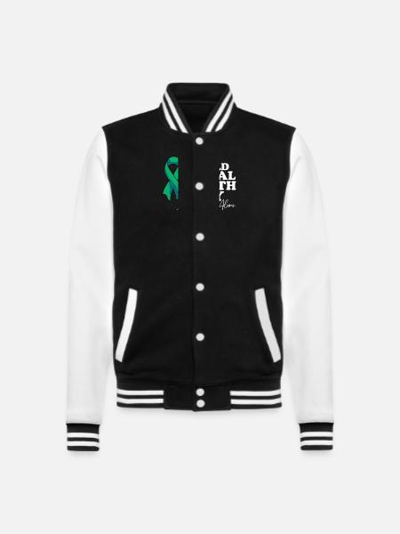 Mental Health Bewusstsein Gesundheit Support - College-Sweatjacke - Schwarz/Weiß