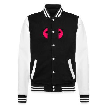 Cerises fraîches - Veste Teddy - noir/blanc - Devant - Nik (191cm) & Marisol (170cm)