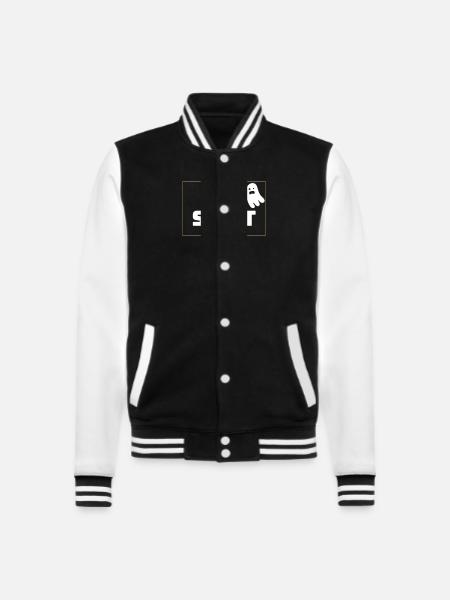 This is Some Boo Sheet - College-Sweatjacke - Schwarz/Weiß
