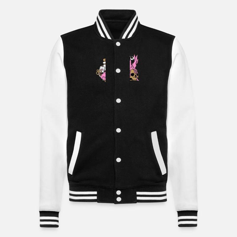 Witchcraft Workshop - College Sweat Jacket - black/white