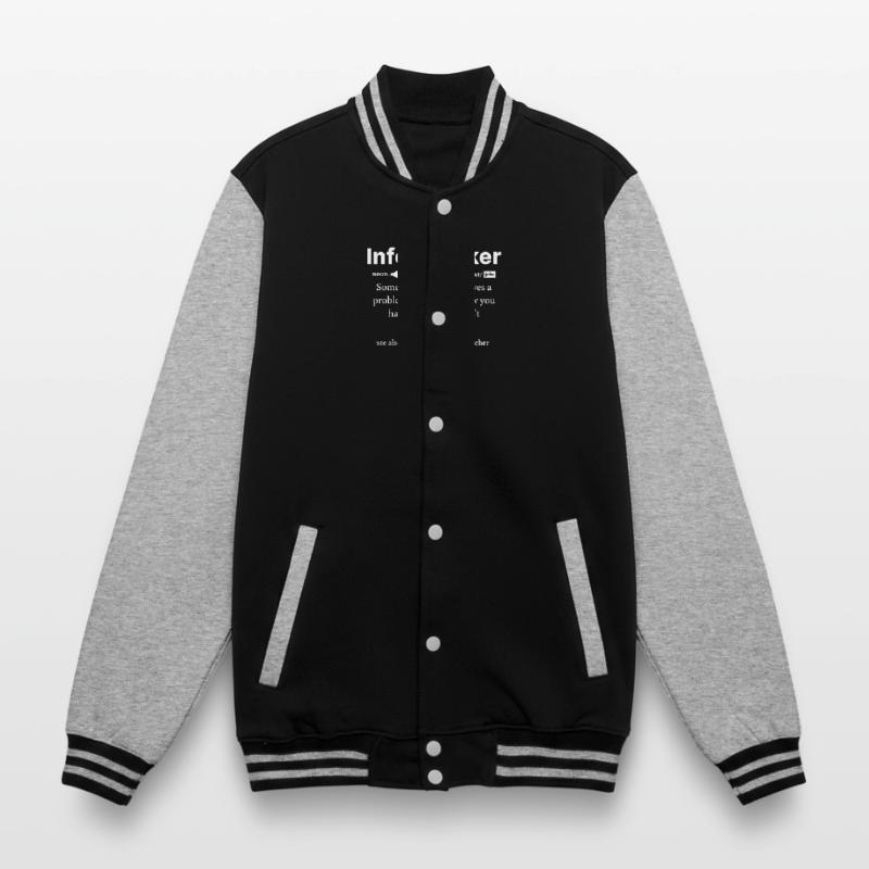 IT Informatics Computer Scientist Computer Work Gift College Sweat Jacket