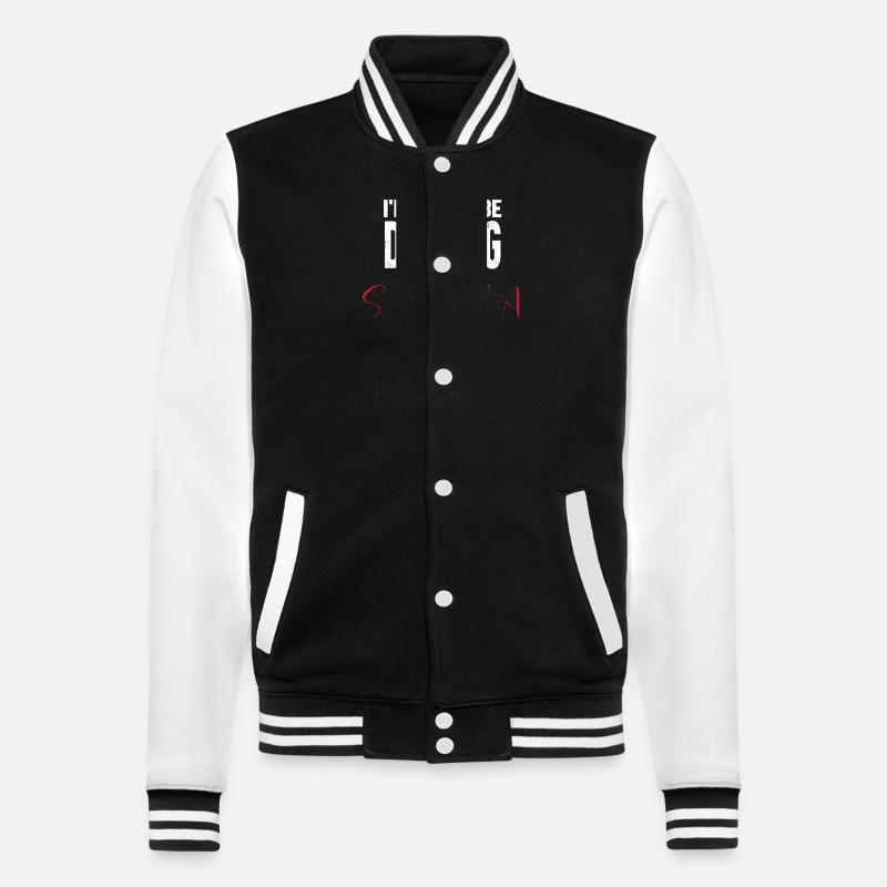 Salsa Tänzer Tänzerin - College-Sweatjacke - Schwarz/Weiß