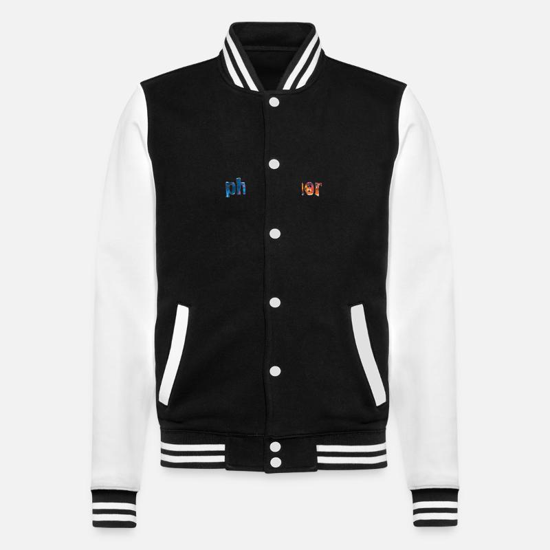 Fille perdue - Veste Teddy - noir/blanc