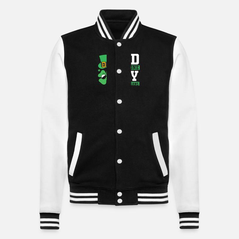 Manigance - Veste Teddy - noir/blanc