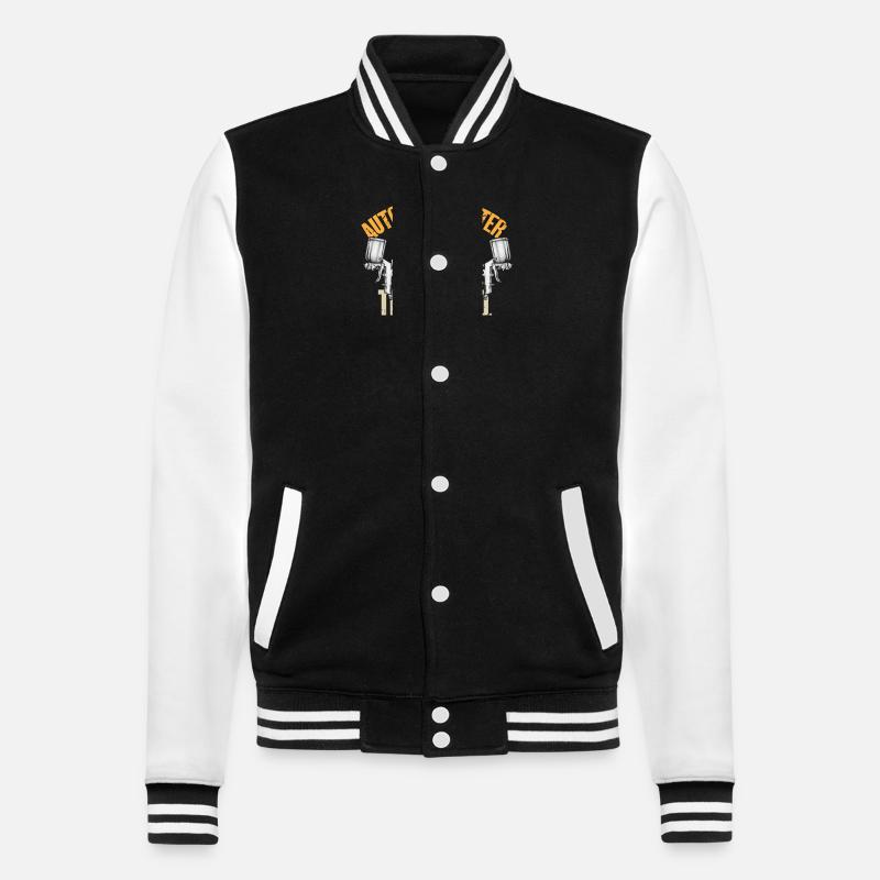 Body Painter Car Painter Painter - College Sweat Jacket - black/white