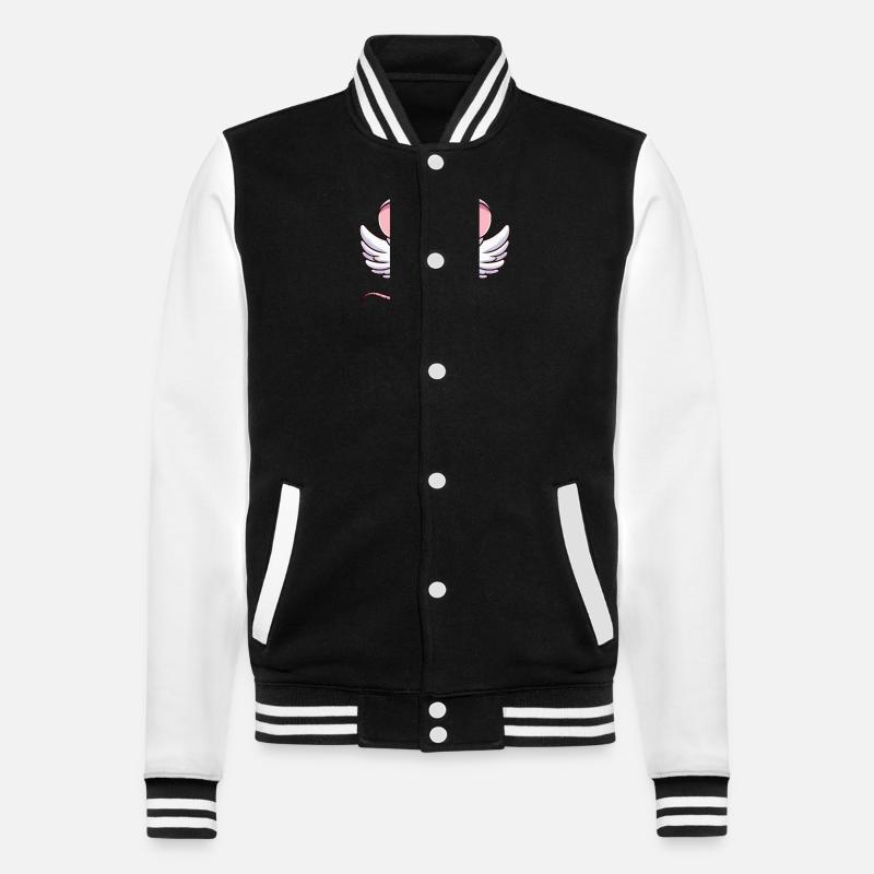 Ailes d’ange de souris - Veste Teddy - noir/blanc