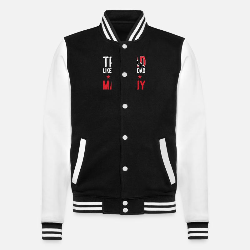 Drapeau de Trinité-et-Tobago - Veste Teddy - noir/blanc