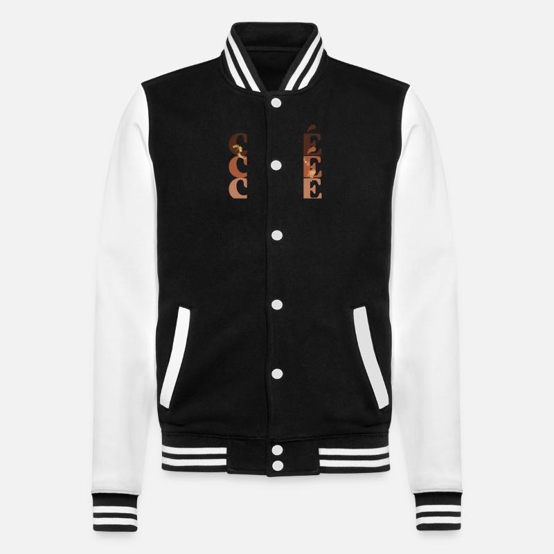 café café café - Veste Teddy - noir/blanc