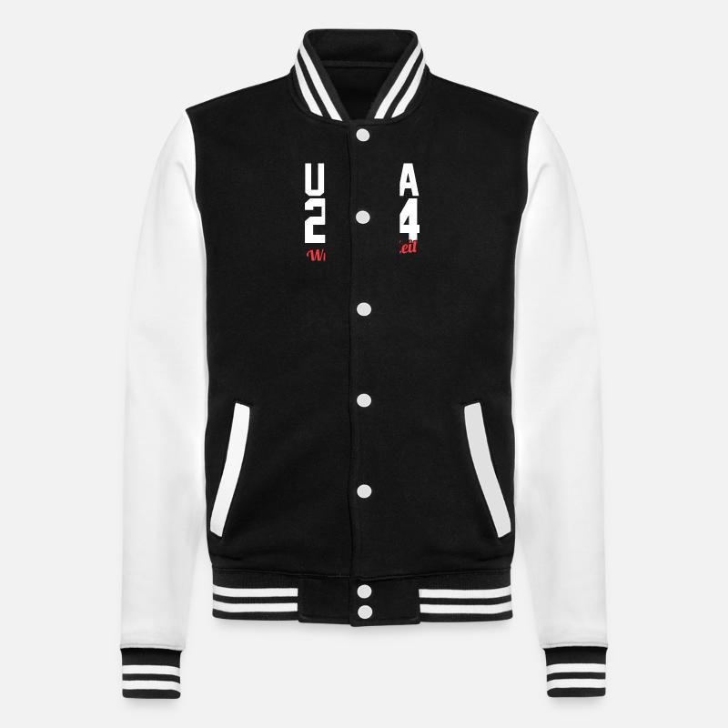 Urgroßmutter 2024 Uroma - College-Sweatjacke - Schwarz/Weiß