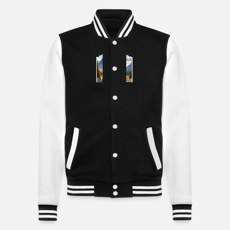 Canada 15 - Veste Teddy - noir/blanc