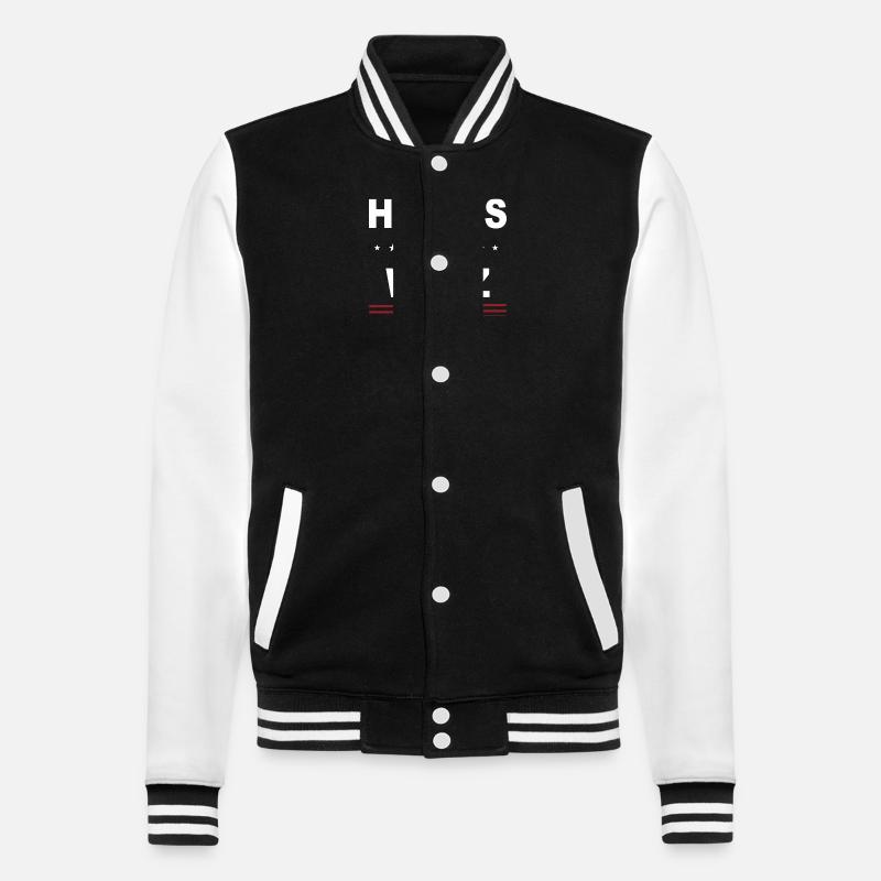 Harris Walz 2024 - Veste Teddy - noir/blanc