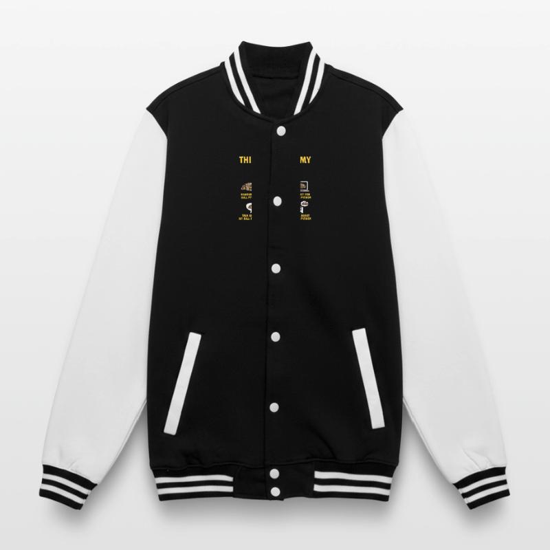 Ball Python Schlange Königspython College-Sweatjacke