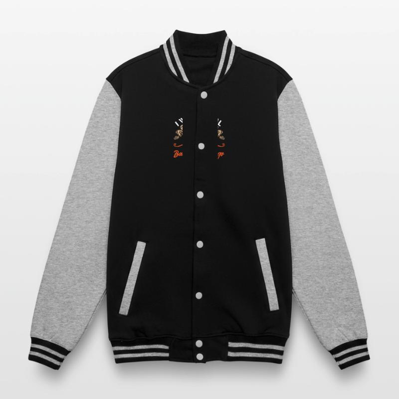 Ball Python Schlange Königspython College-Sweatjacke