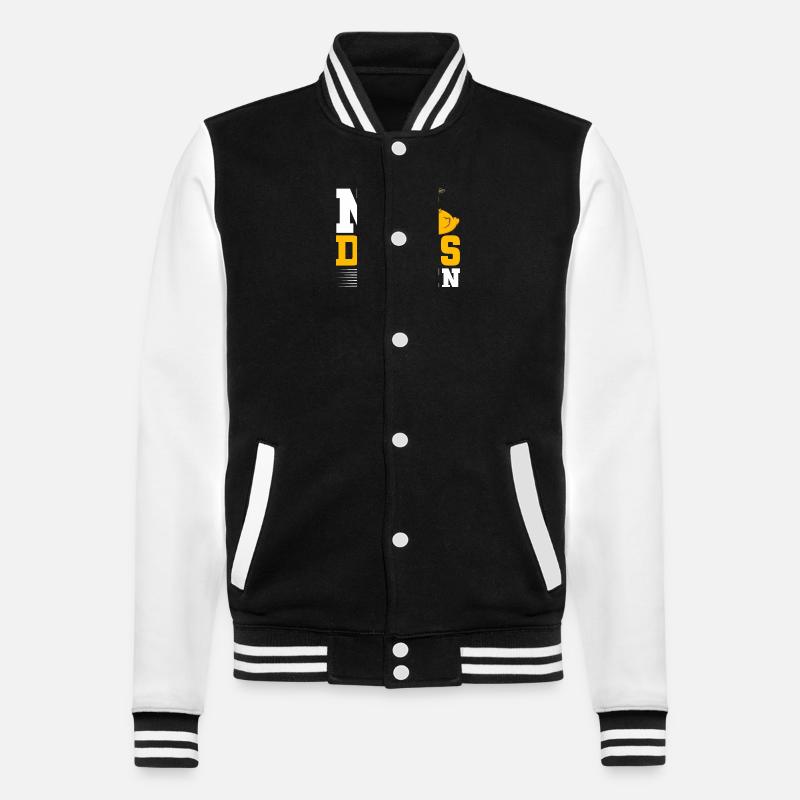 Rubber Duck Rubber Duck - College Sweat Jacket - black/white