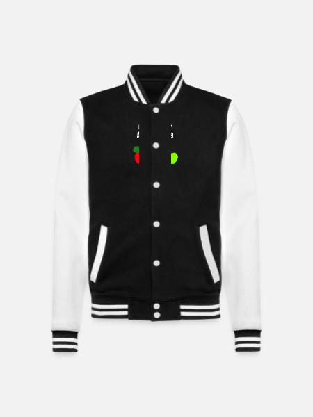 offizieller Apfelernte Pulli - College-Sweatjacke - Schwarz/Weiß
