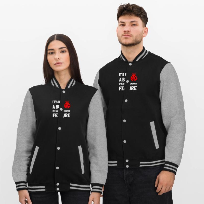 Informatik Informatiker Witz lustiger Spruch Coder College-Sweatjacke