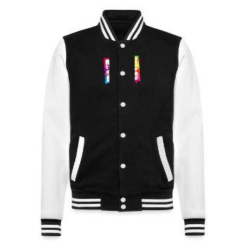 Malle 2025 - Veste Teddy - noir/blanc - Devant - Nik (191cm) & Marisol (170cm)