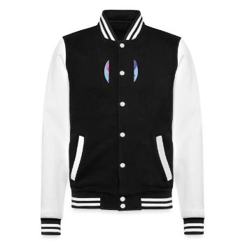 Esel Geburtstag Baby - College-Sweatjacke - Schwarz/Weiß - Vorne - Nik (191cm) & Marisol (170cm)