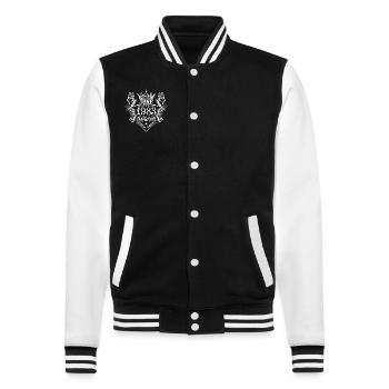 June 1983 | June 1983 anniversary 1983 - College Sweat Jacket - black/white - Front - Nik (191cm) & Marisol (170cm)
