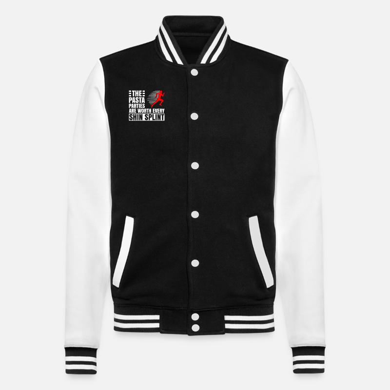 Xc-laufdesign Für Einen Xc-läufer - College Sweat Jacket - black/white