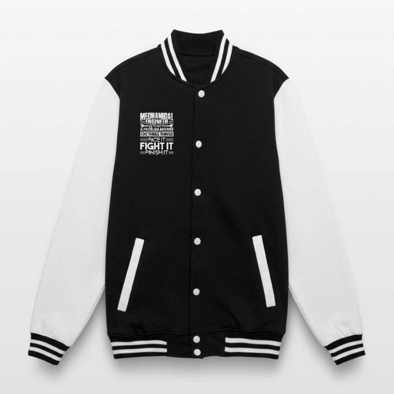 Mechanical Engineer Solves Problem College Sweat Jacket