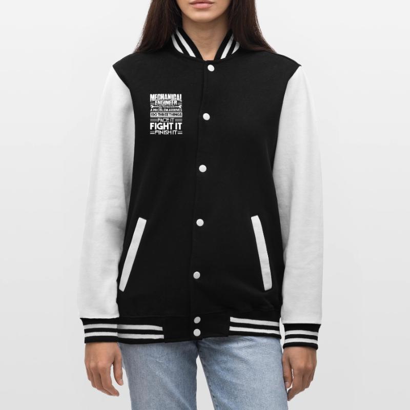 Mechanical Engineer Solves Problem College Sweat Jacket