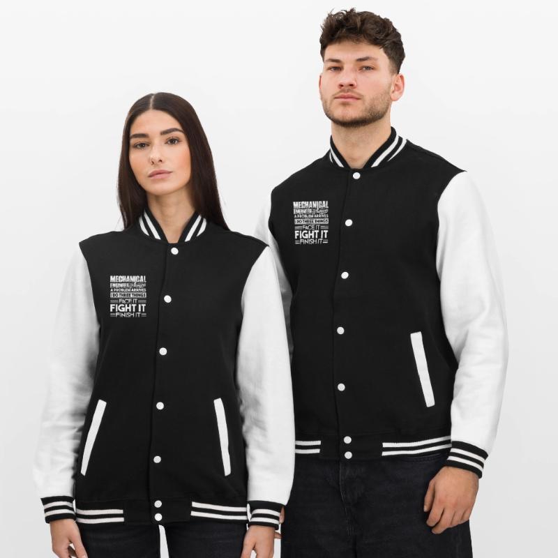 Mechanical Engineer Solves Problem College Sweat Jacket