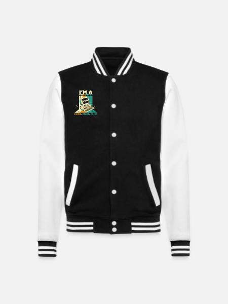 I'm A Programmer Click Softwareingenieur Coder - College-Sweatjacke - Schwarz/Weiß