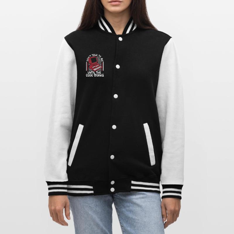 Until The Code Works Softwareingenieur Coder College-Sweatjacke