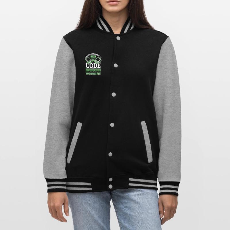 Programming 10% Writing 90% Not Working Coder College Sweat Jacket