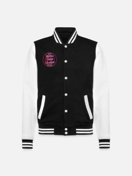 Mutter Mama Oma Uroma - College-Sweatjacke - Schwarz/Weiß