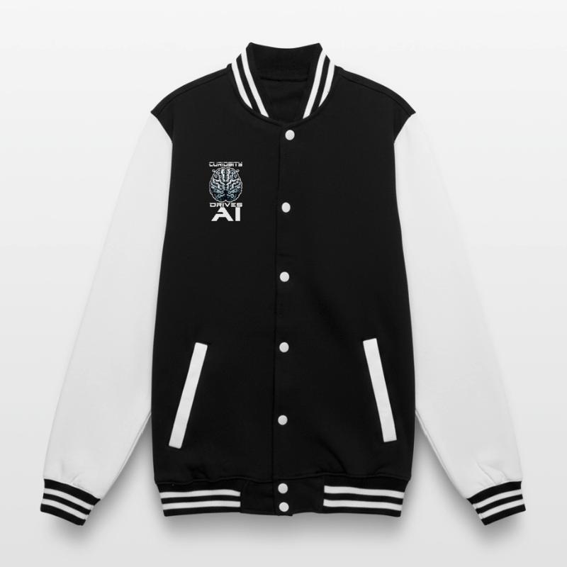 Artificial intelligence, machine learning, data College Sweat Jacket