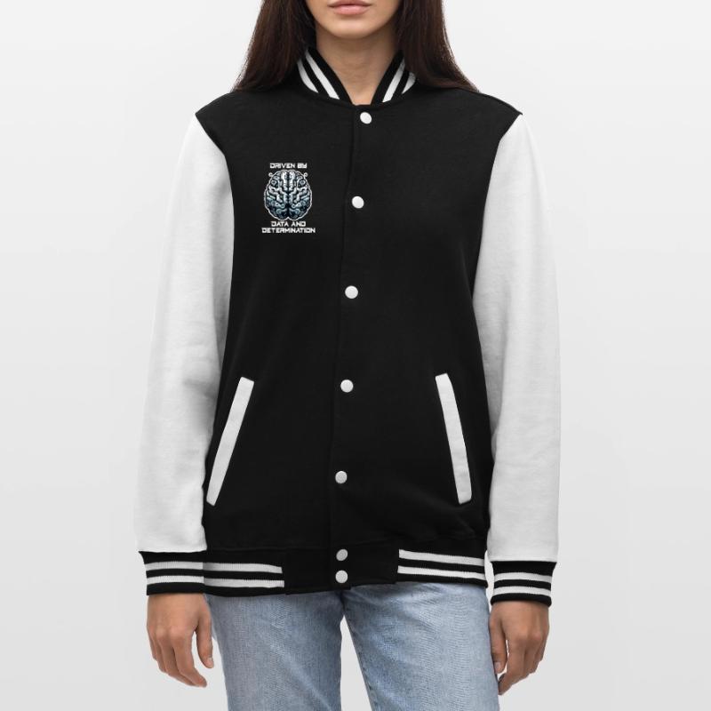 Artificial intelligence, machine learning, data College Sweat Jacket