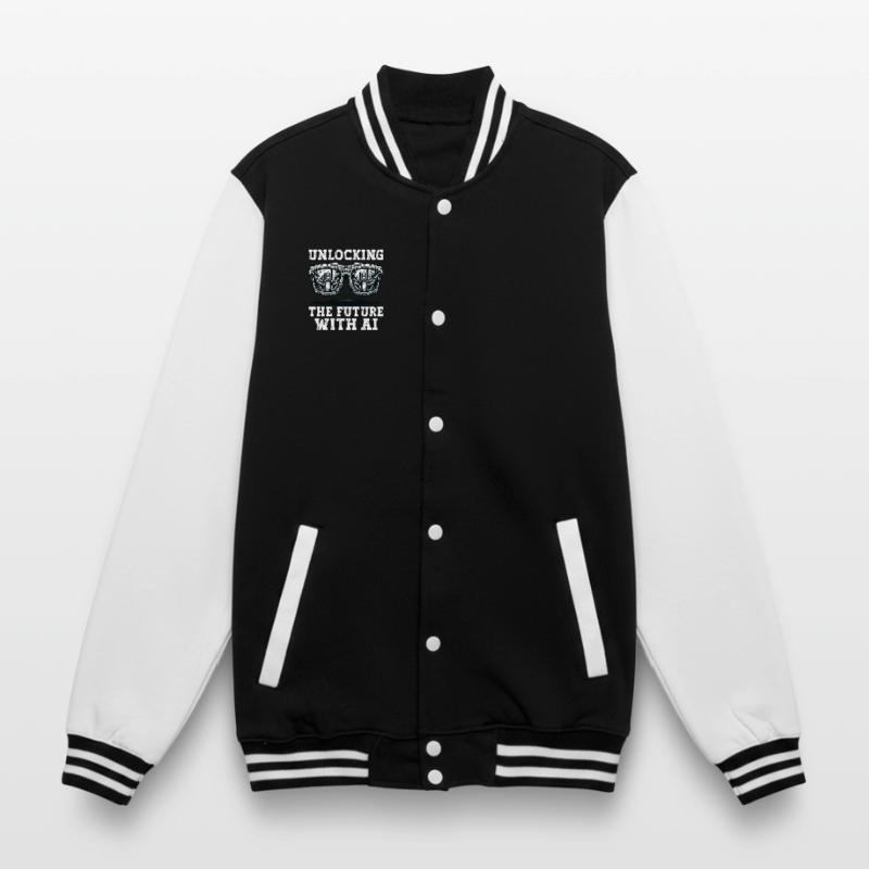 Artificial intelligence, machine learning, data College Sweat Jacket